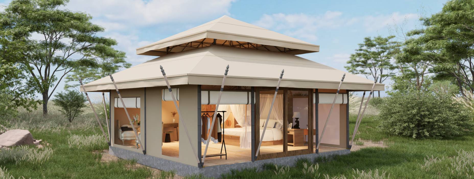 洞口县户外野奢帐篷